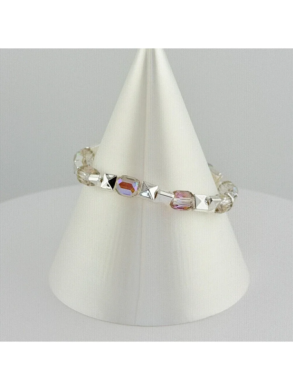 Bomb Party Single Stack Bracelet - on Silver Plating #127